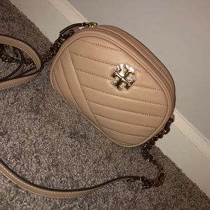 Tory Burch Kira Small Chevron Camera Crossbody